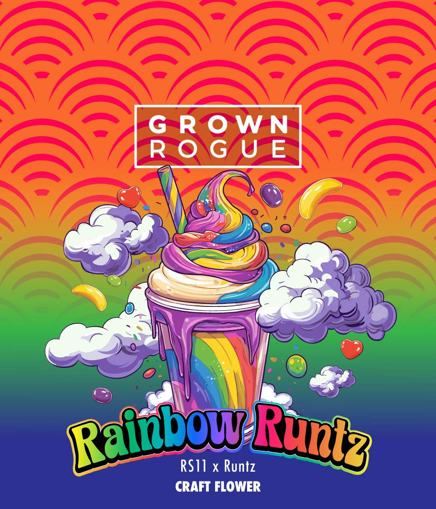 Rainbow Runtz | 28G Bag cannabis product