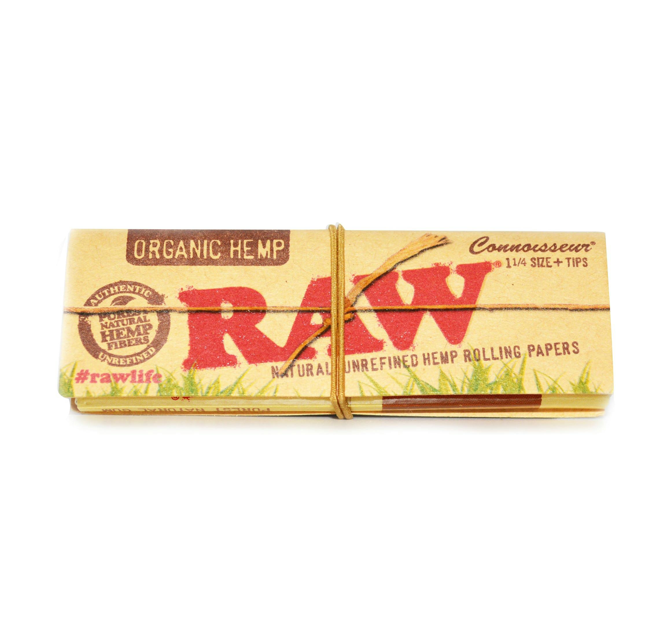 RAW - Rolling Papers - Organic Connoisseur 1-1/4