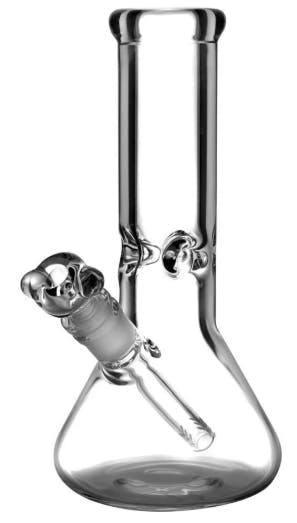 Smoke Tokes - $100 Glass Bongs - "11"in Green Spiked Eye