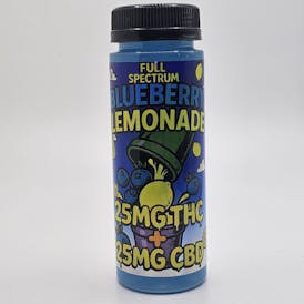 Blueberry Lemonade Full Spec Drink - 25MG THC/25MG CBD