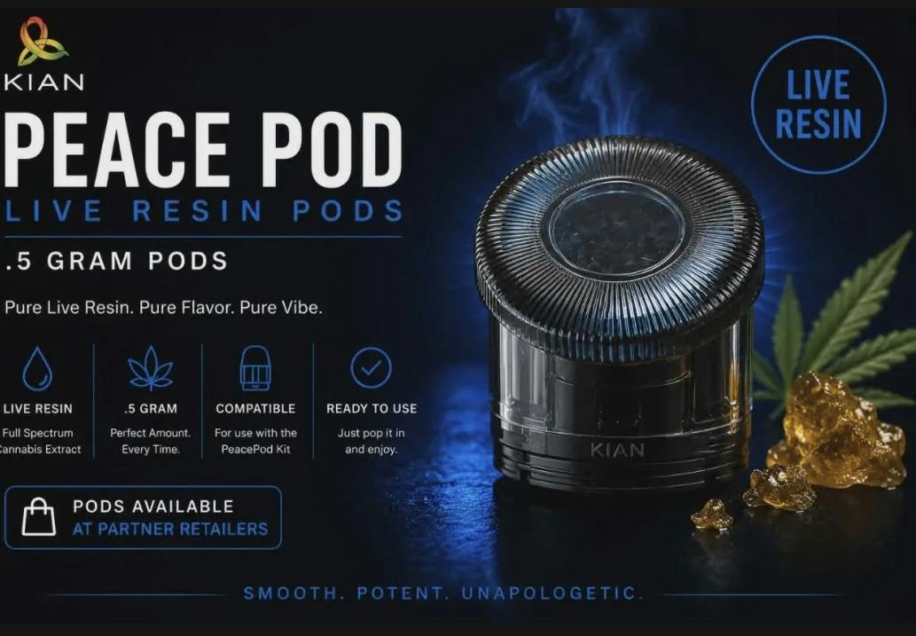 Kian | Peace Pod | Live Resin Kit