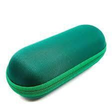 Hard Case Shell Pouch for Hand Pipe - Green