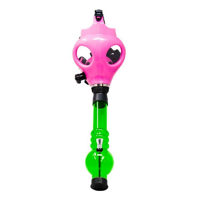 Gas Mask Bong - Pink