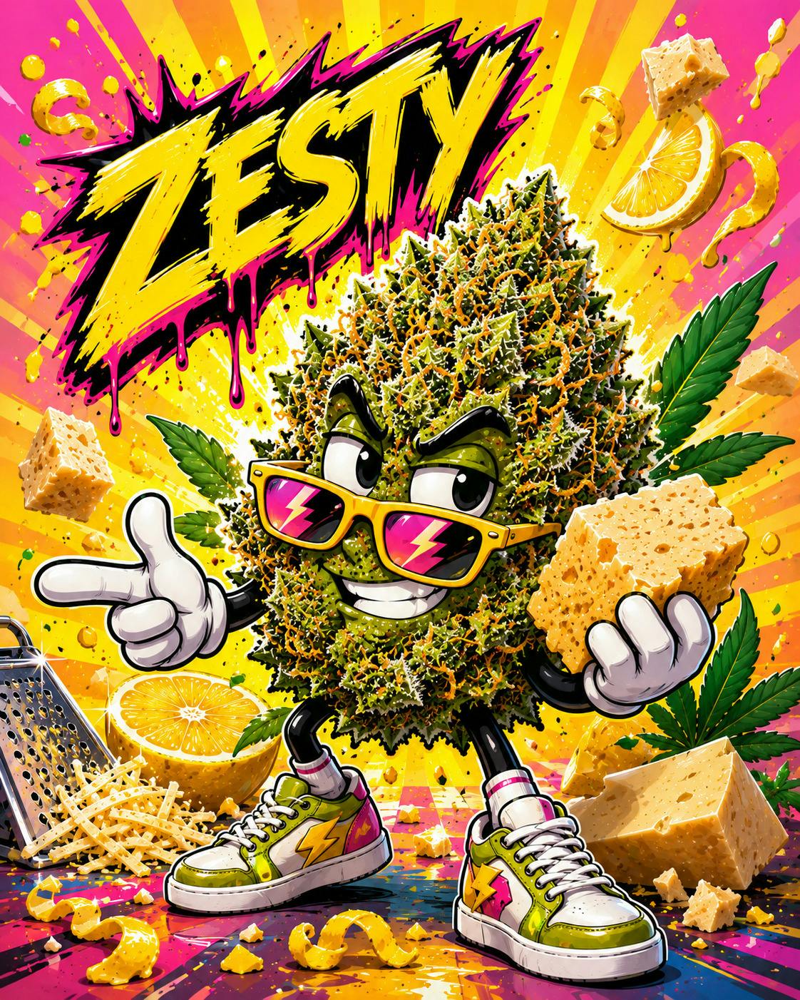 Hillview - Zesty Parm - 3.5G Bud