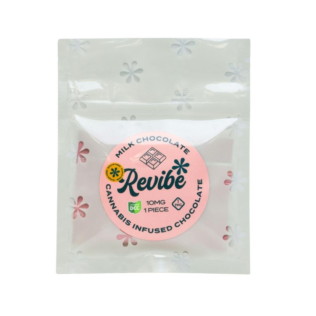 Revibe | Milk Chocolate 1pc | 10mg SUGAR FREE at Therapy Cannabis - Cincinnati Dispensary