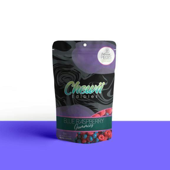 Chewii | Mixed Berries 1:1 CBD-THC | 200mg Gummies | REC