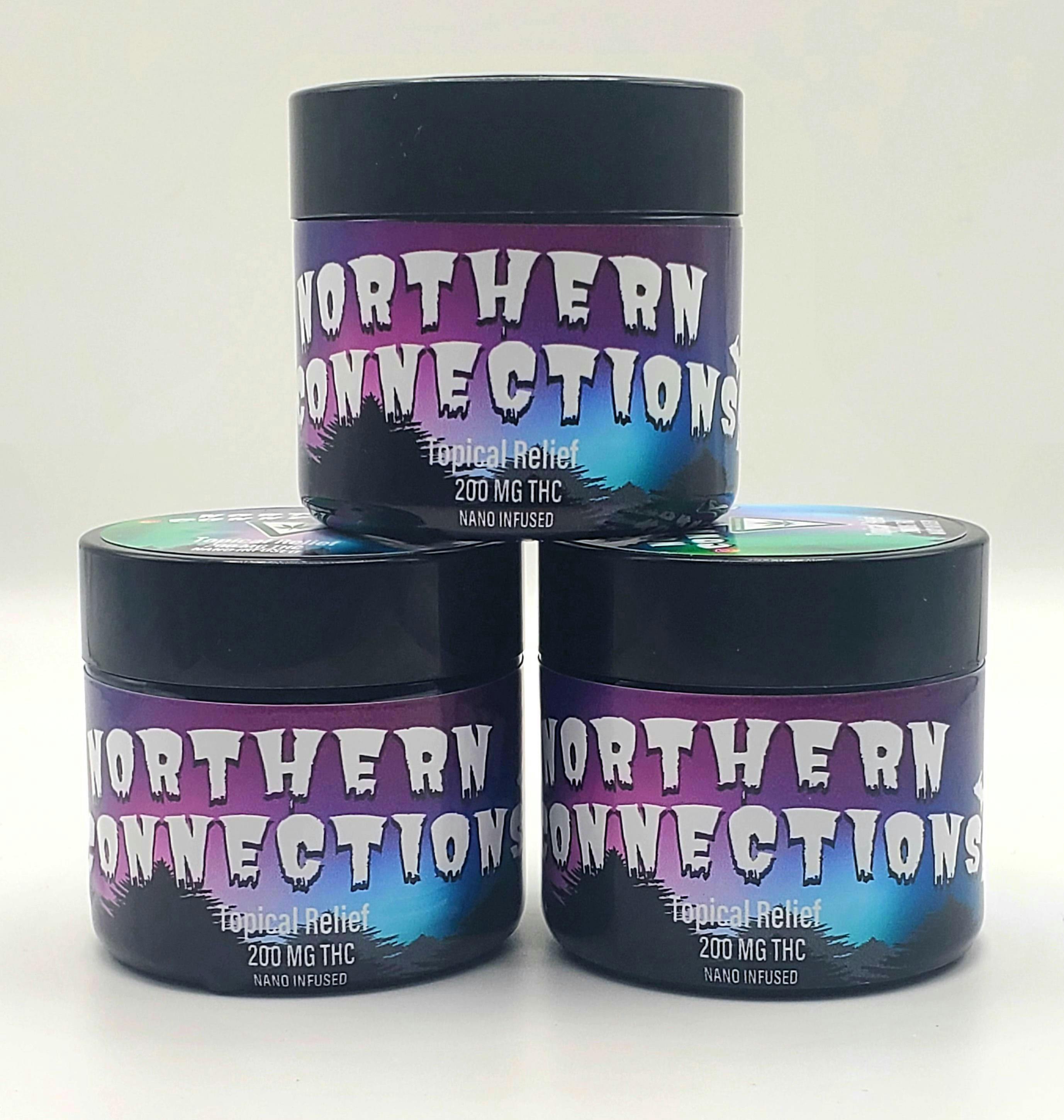 Northern Connections | Topical Relief | 200mg THC | REC