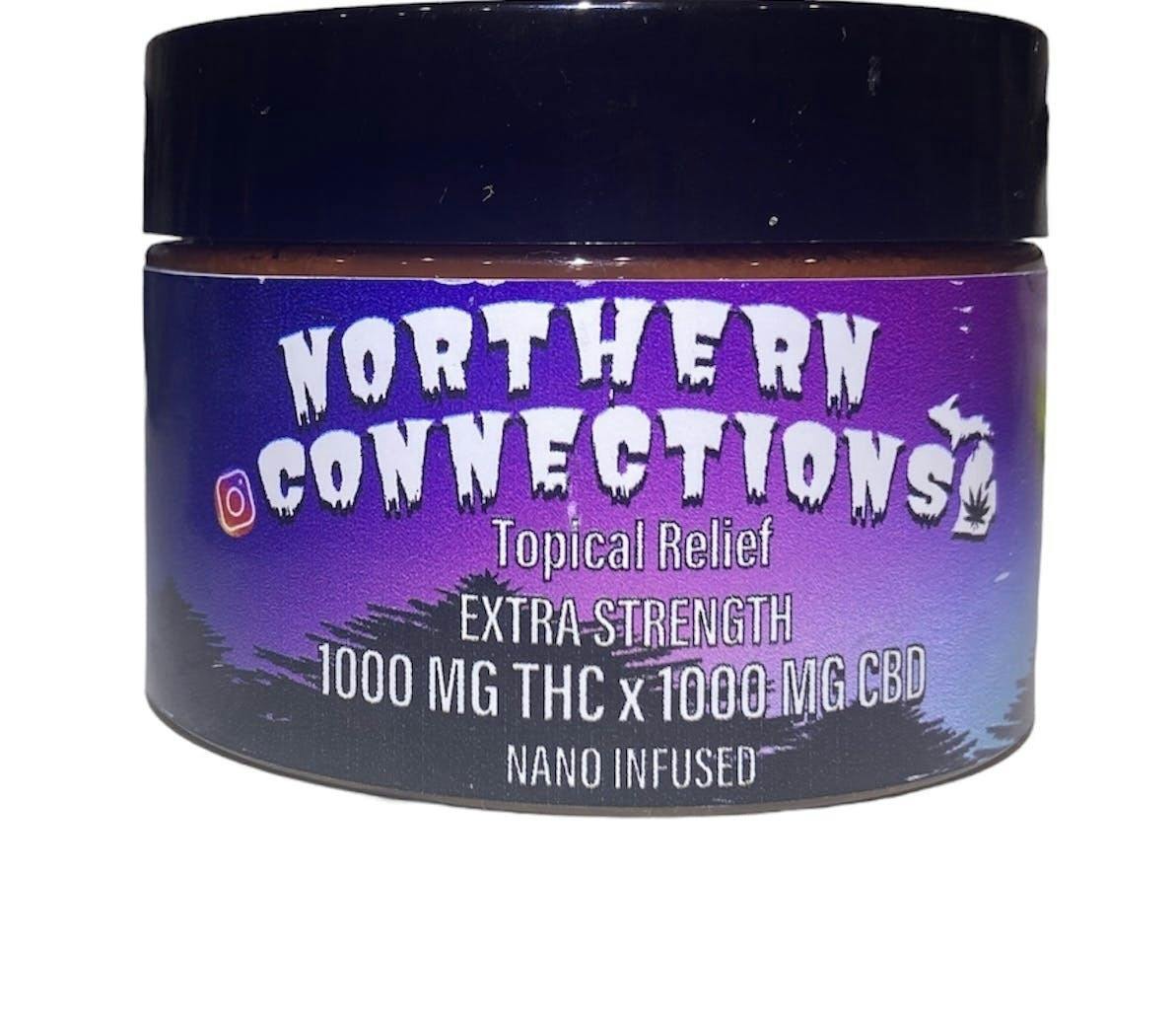 Northern Connections | Topical Relief | 2000mg THC x 1000mg CBD | REC