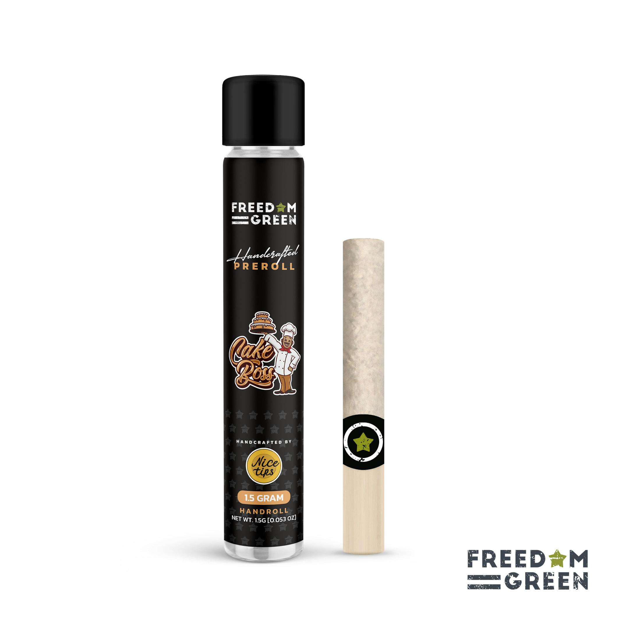 Freedom Green | Category 5 | 1.5g Hand Roll | REC
