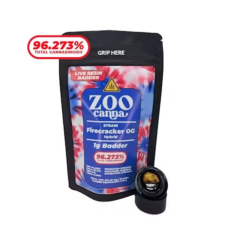 Zoo Cana | Firecracker OG LB at Dakota Health and Wellness