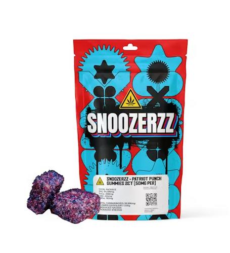 Patriot Punch by Snoozerzz 2 Pack 50mg | Hybrid at Dakota Health and Wellness