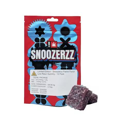 Patriot Punch by Snoozerzz 50mg 12 Pack | Hybrid