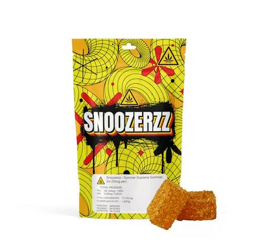 Summer Supreme Gummies by Snoozerzz 50mg 10 Pack | Hybrid
