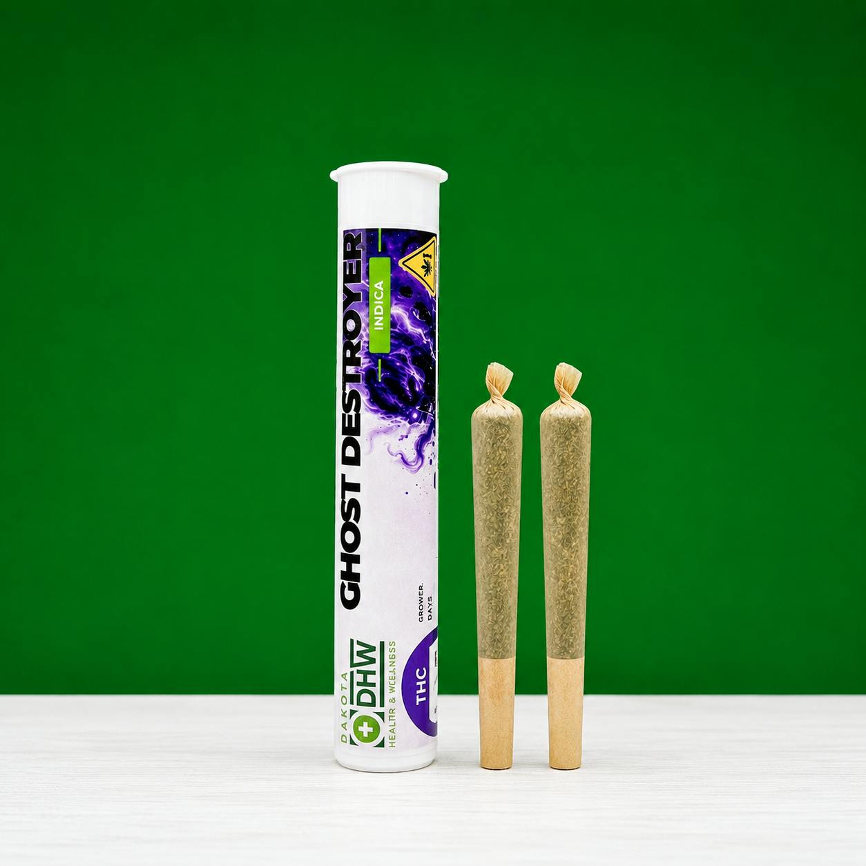 Ghost Destroyer by DHW .5 Pre Roll 2 Pack | Indica at Dakota Health and Wellness