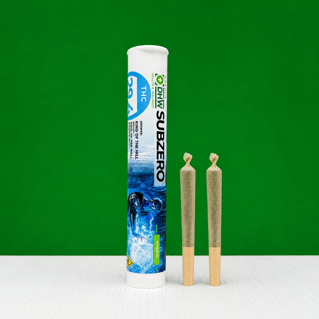 Subzero by DHW .5g Pre Roll 2 Pack | Hybrid at Dakota Health and Wellness