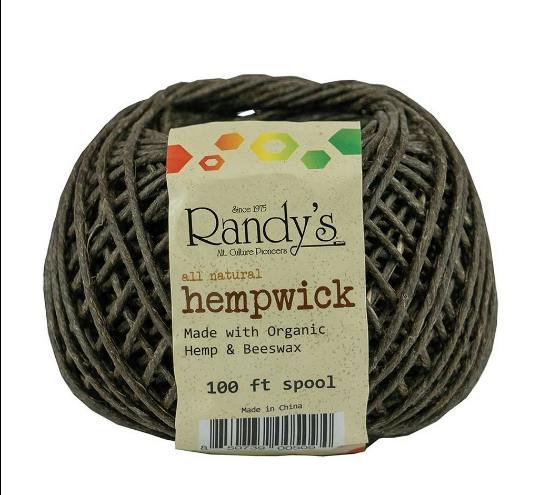 Randy's Hemp Wick - 100'