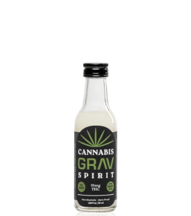Grav Cannabis Spirit 10mg Natural - 50ml Bottle at Dakota Health and Wellness