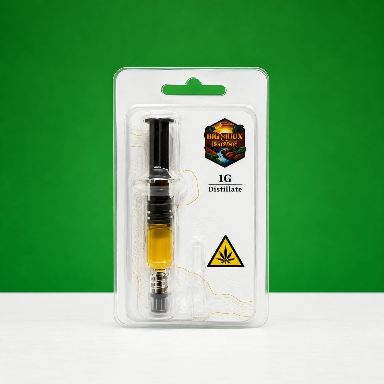 Distillate Syringe by Big Sioux Extracts 1g | Indica by Big Sioux Extracts at Dakota Health and Wellness