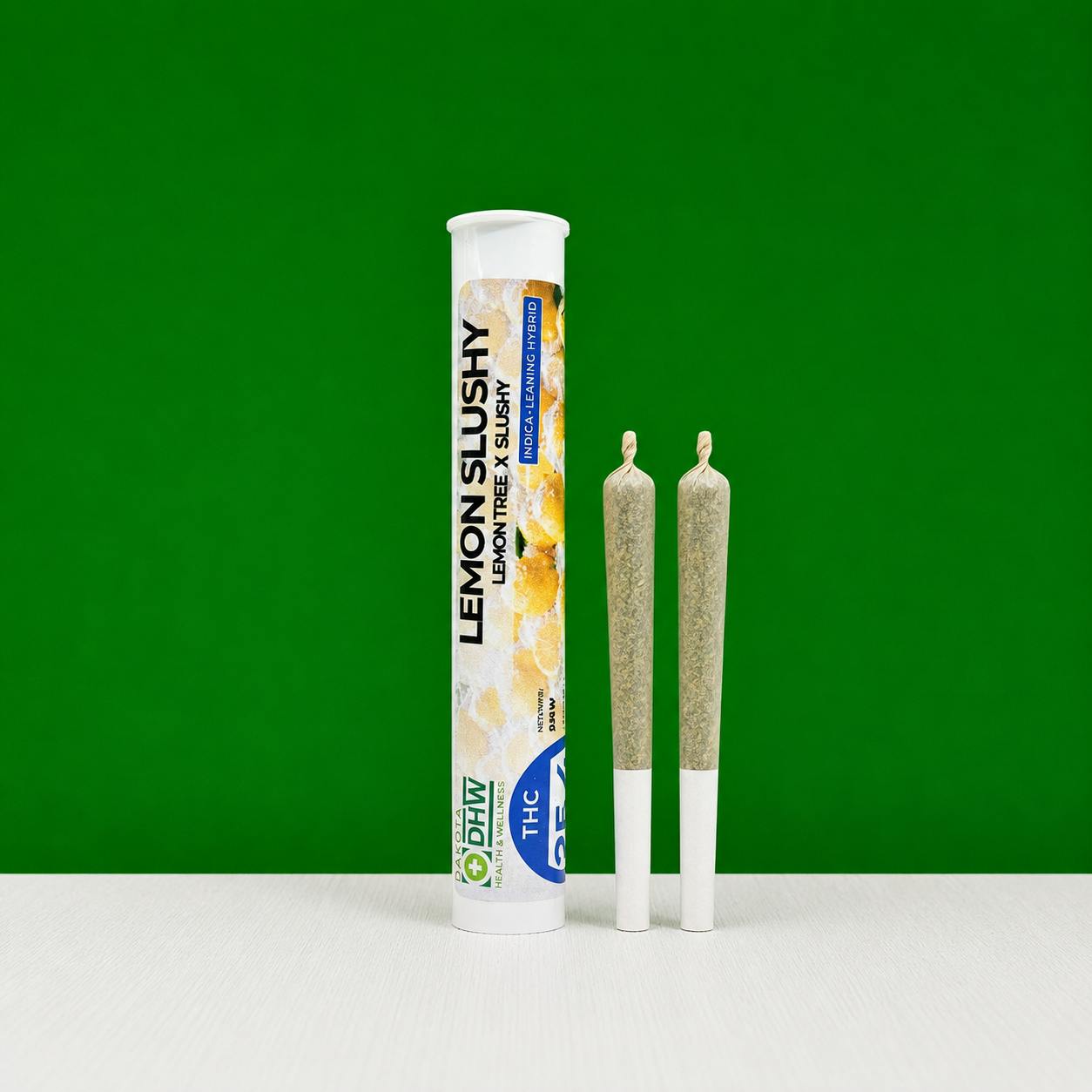 Lemon Slushy by DHW .5g Pre Roll 2 Pack | Indica at Dakota Health and Wellness