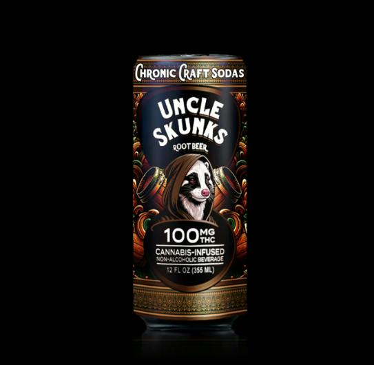 Rootbeer Drink by Unlce Skunk | 100mg at Dakota Health and Wellness