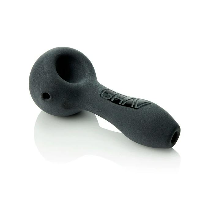 Grav Sandblasted Spoon - Black