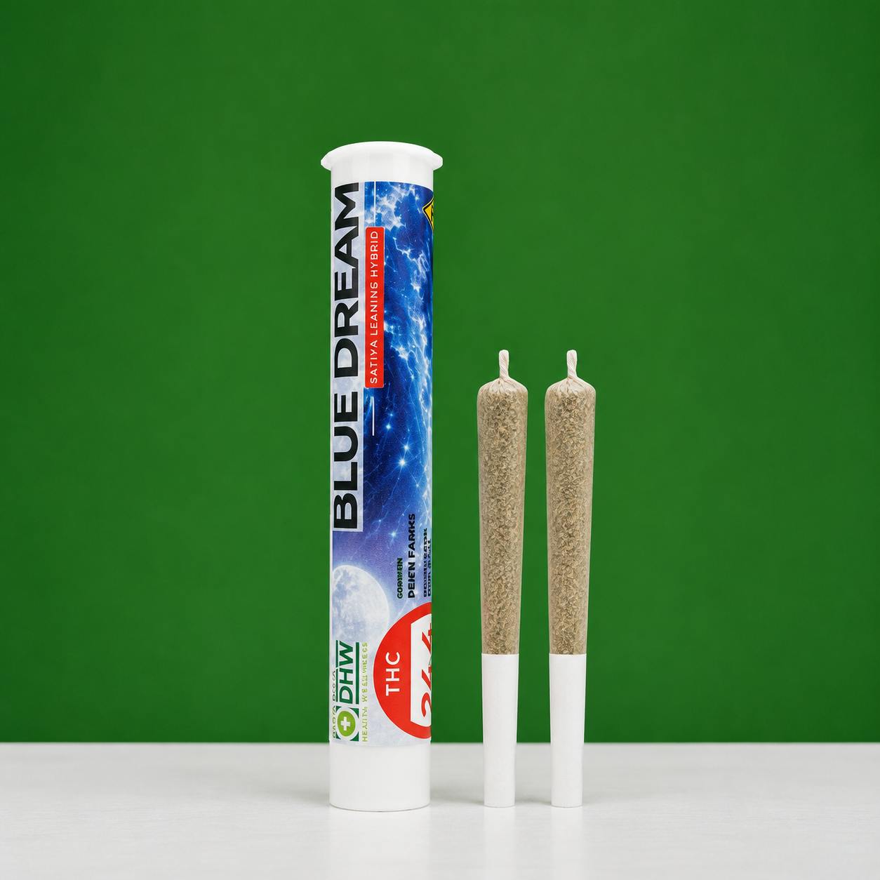 Blue Dream by DHW .5g Pre Roll 2 Pack | Hybrid at Dakota Health and Wellness
