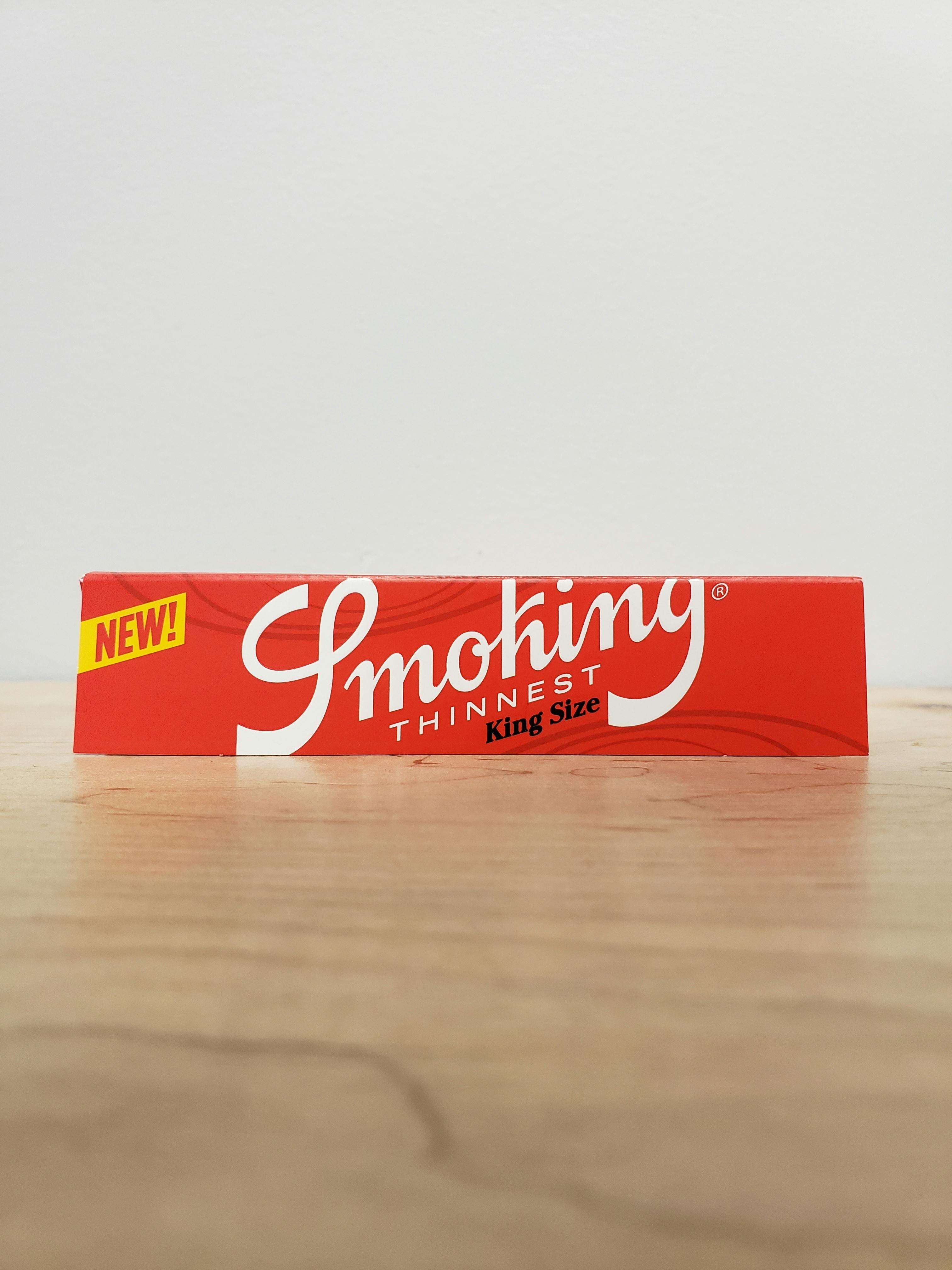Smoking - THINNEST (red booklets) King Size - Booklet