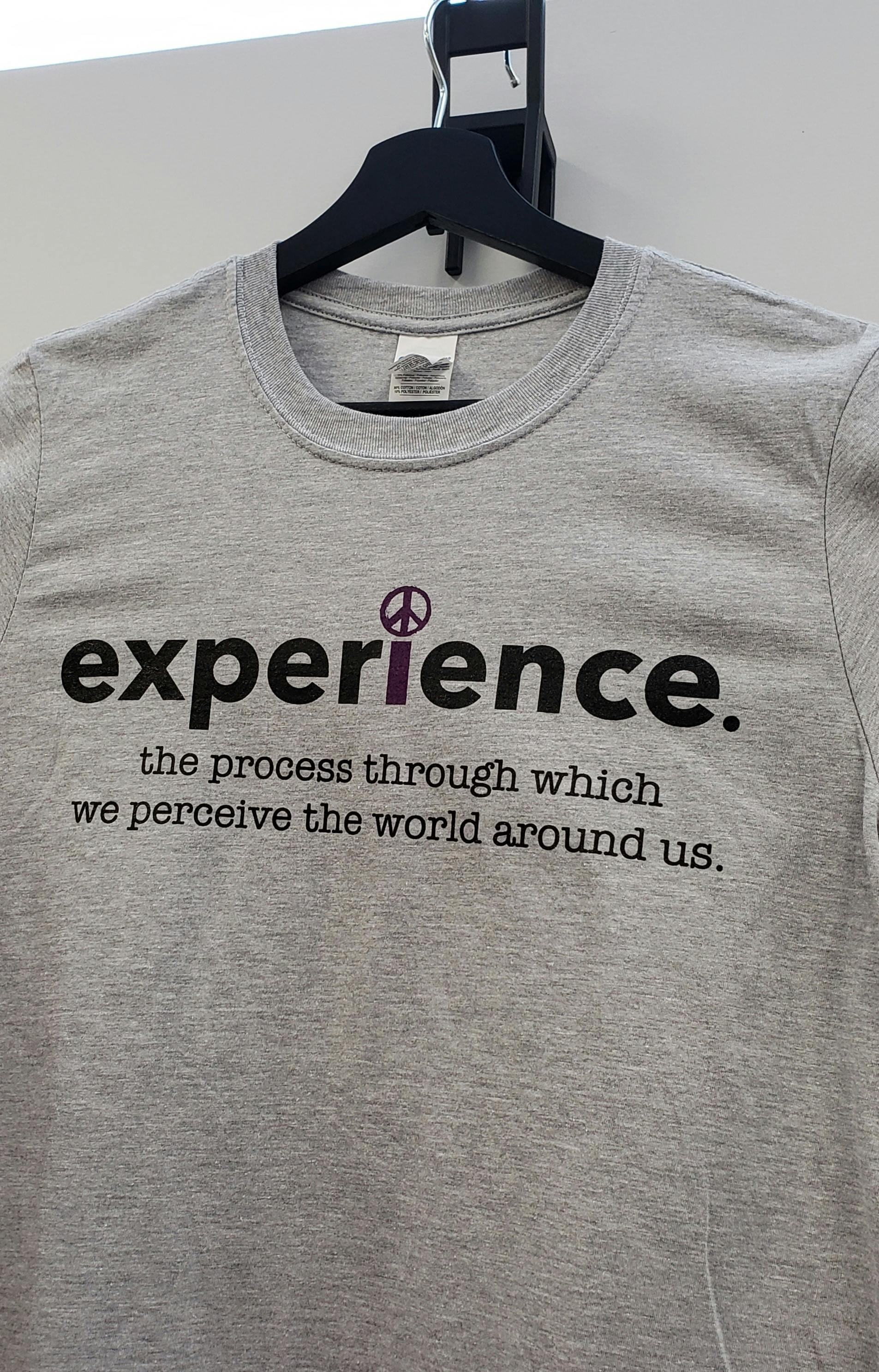 Little Leaf - T-Shirt "Experience" - Grey Small