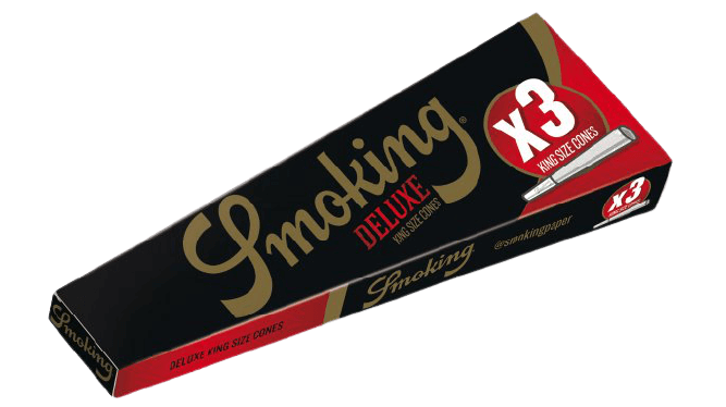 Smoking - DELUXE Cones - King Size 3pk Cones