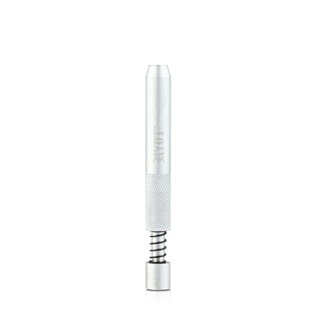 RYOT - Anodized BAT with Spring Tubed - Large 3" - SILVER MATTE