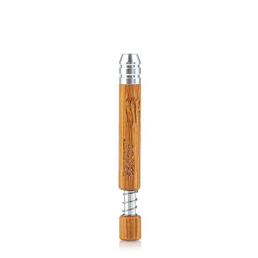 RYOT - Wooden BAT with Spring Tubed - Large 3" - BAMBOO with SILVER Tip