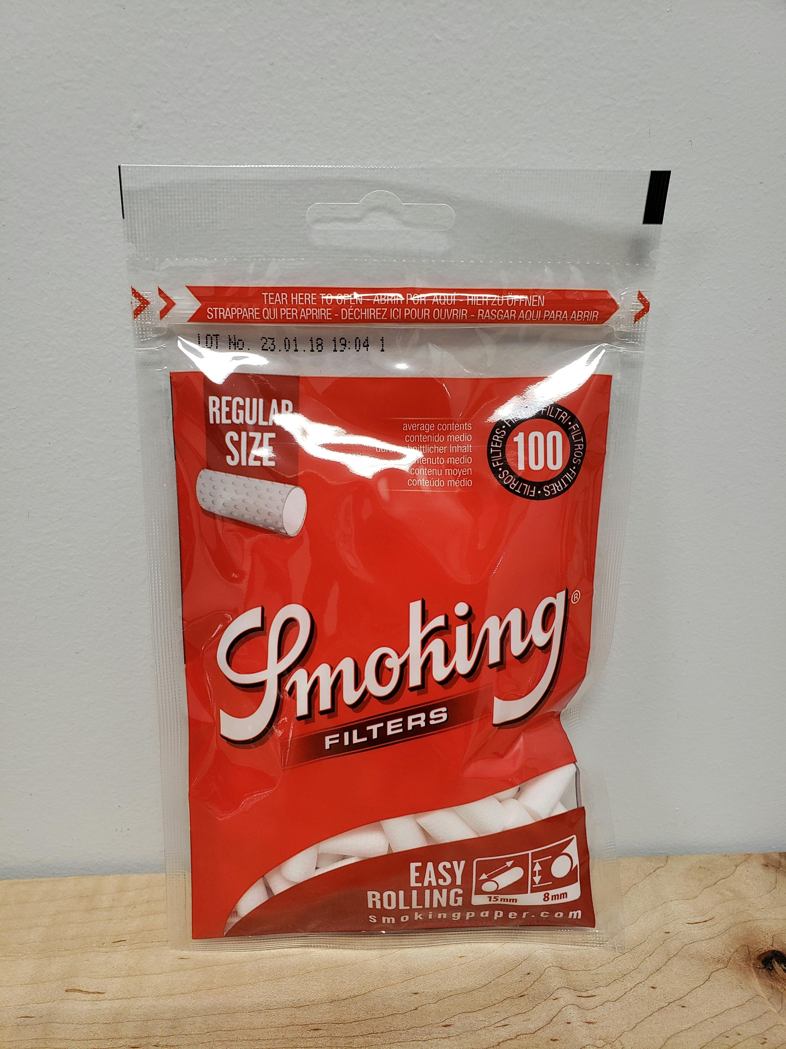 Smoking - EASY REGULAR 08mm Filters - Red