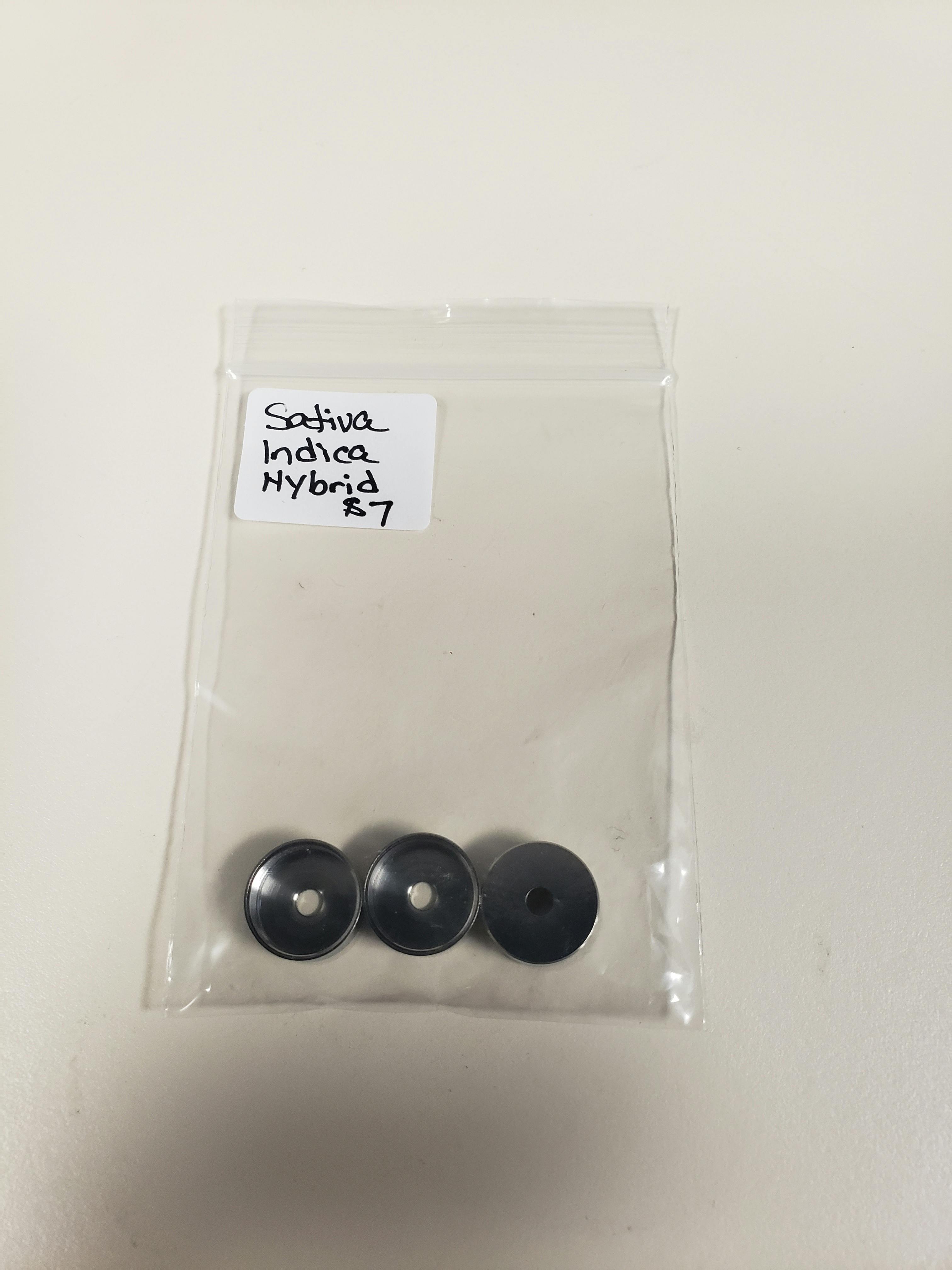 Shatterizer - Shatterizer Coil Caps - Sativa Indica Hybrid - 1 each per package