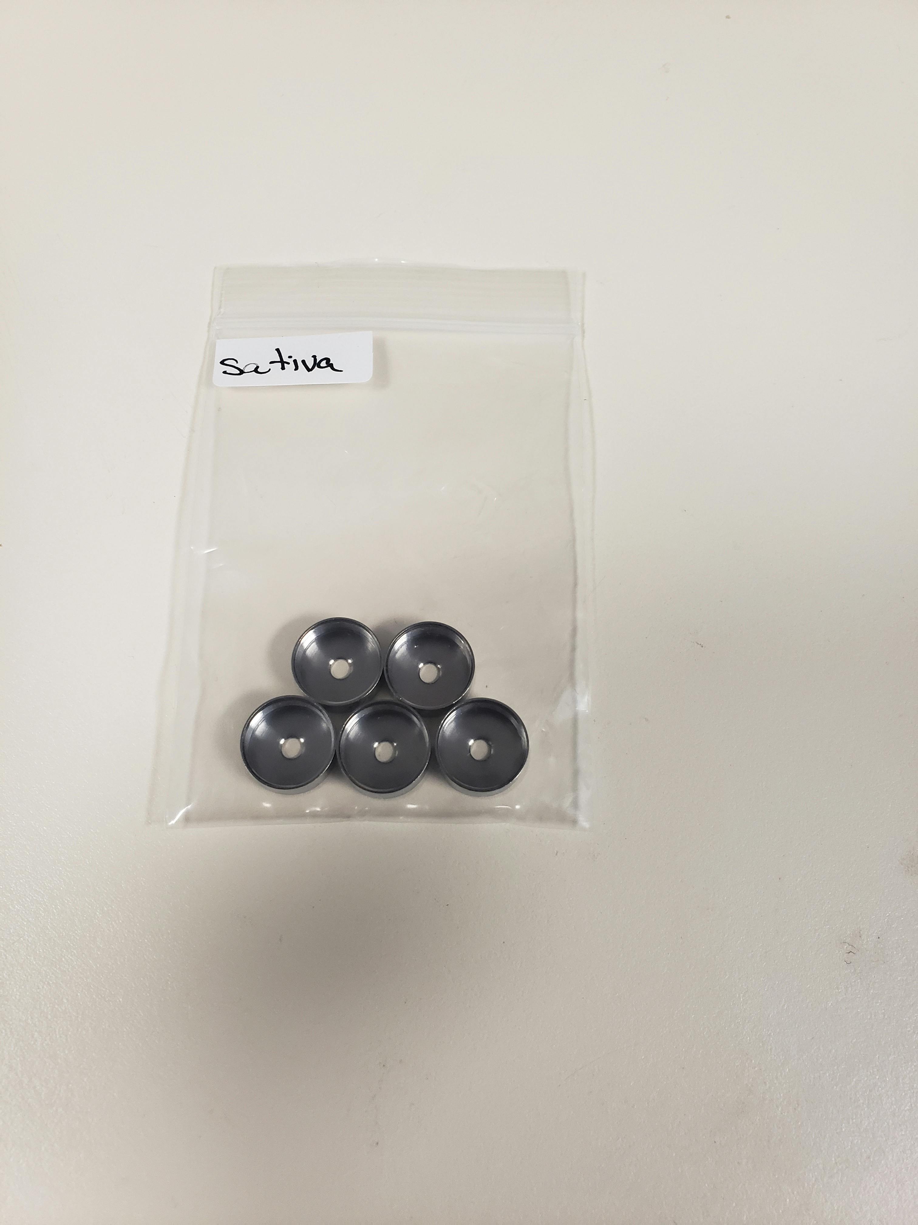Shatterizer - Shatterizer Coil Caps - Sativa - 5 per package