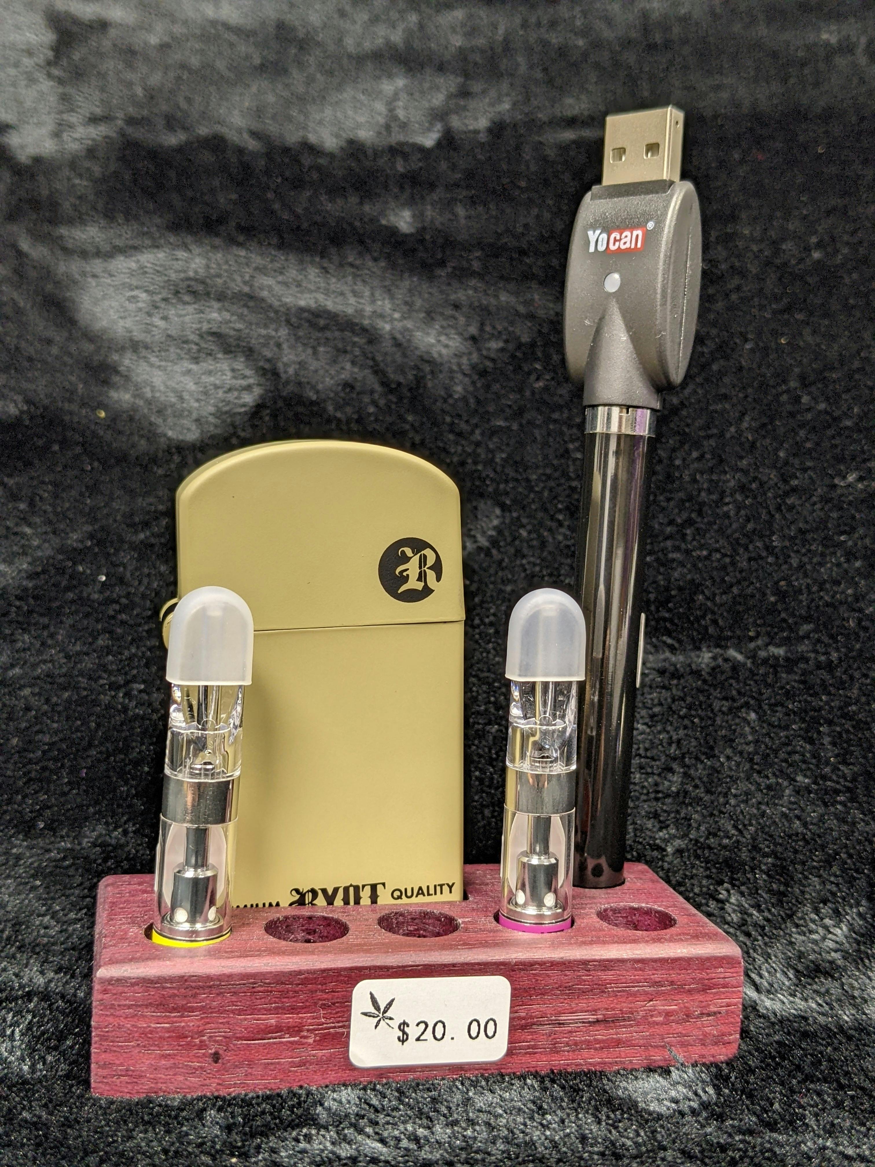 Uncle Ron's - Custom 510 Vape Battery & Cartridge Holder