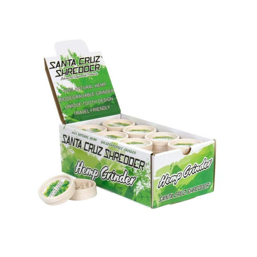 Santa Cruz Shredder - 2 piece - Hemp Grinder - Natural