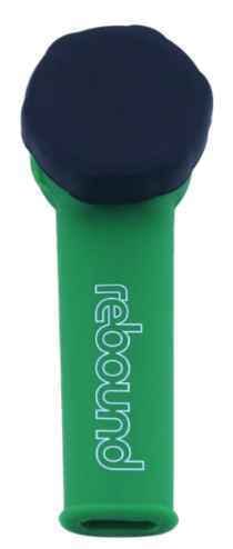Rebound - Edition 2 Silicone 3" Hand Pipe with cap - Green