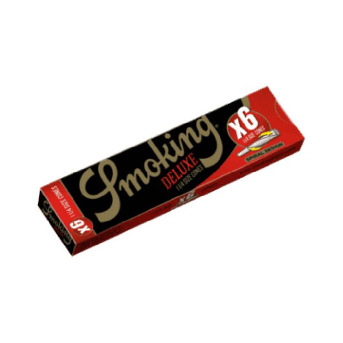Smoking - DELUXE Cones - 1 1/4 6pk Cones
