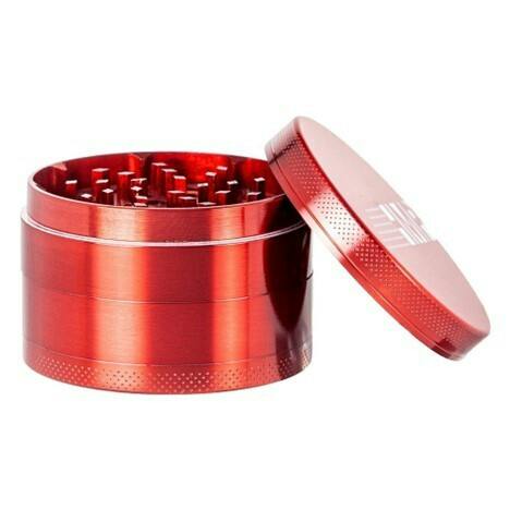 HMP - Grinder Large (63mm) 4 Piece - Red