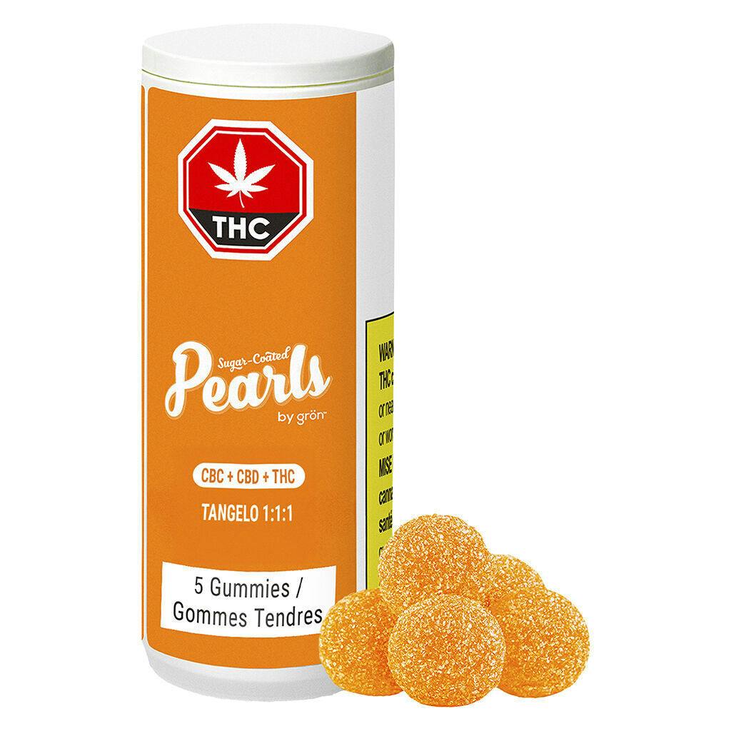 Pearls by grön - Tangelo 1:1:1 CBC/CBD/THC - Blend - 5 Pack