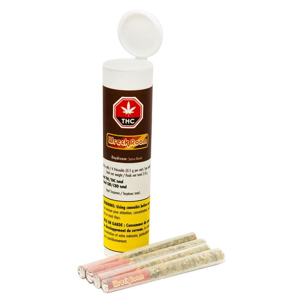 Wreckroom - Daydream (Sativa Blend) Pre-Roll - 4x0.5g