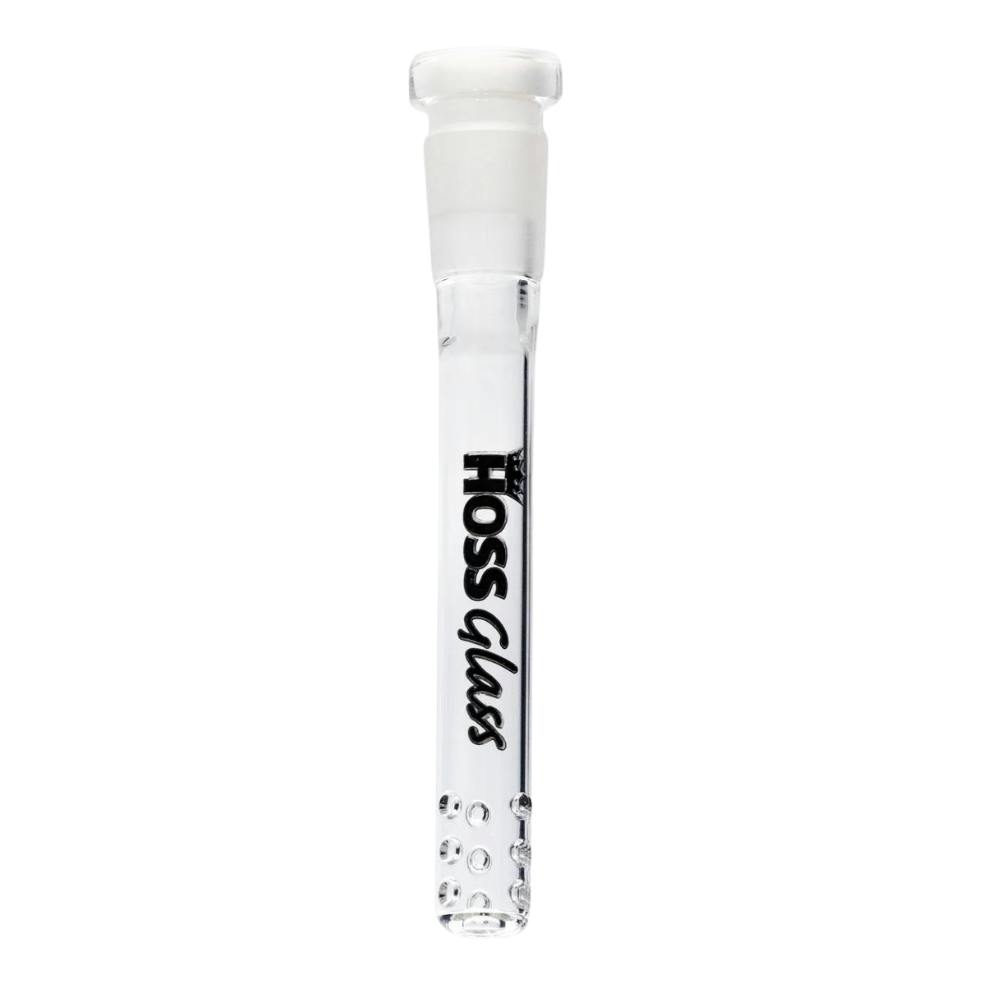 Hoss Glass Diffuser 14cm Downstem with holes - Black