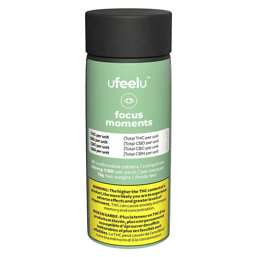 ufeelu - Focus Moments (CBD:CBC:CBG) (Purple Label) - Blend - 30 caps