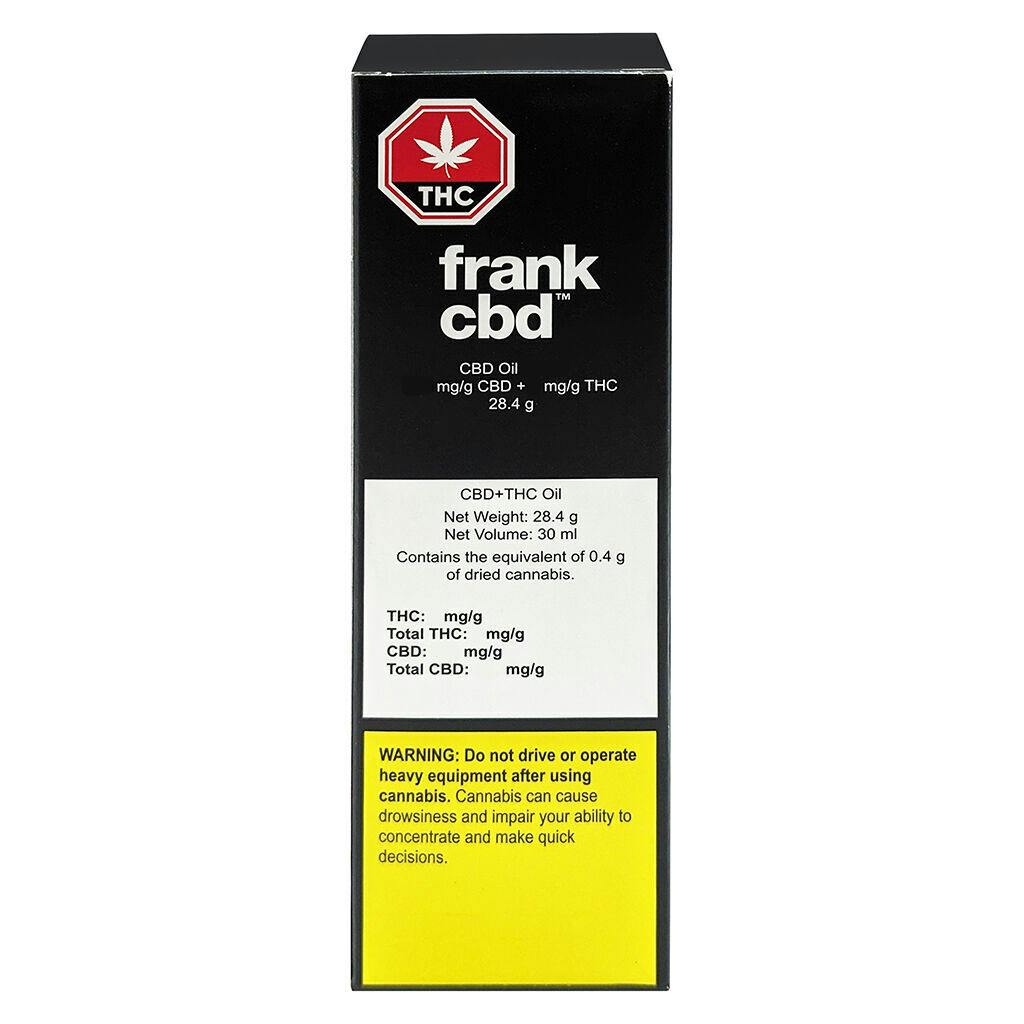 frank CBD - CBD Oil 100-5 - Blend - 30ml
