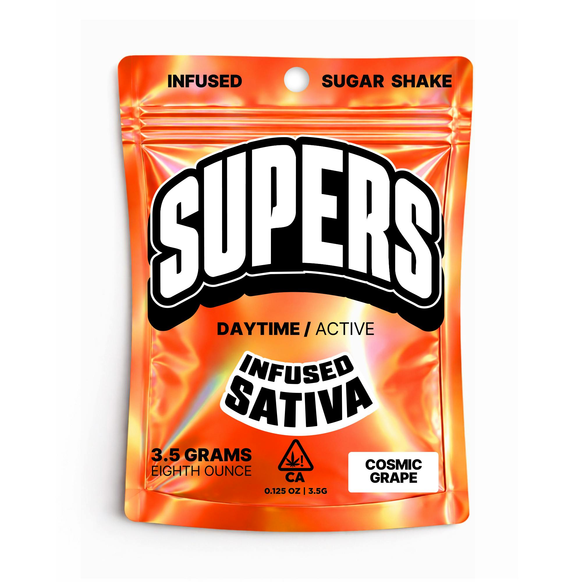 Supers - Cosmic Grape (Sativa) Infused Sugar Shake Flower