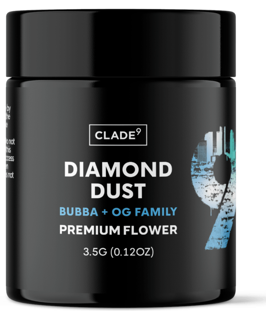 Clade 9 Diamond Dust 3.5g Flower