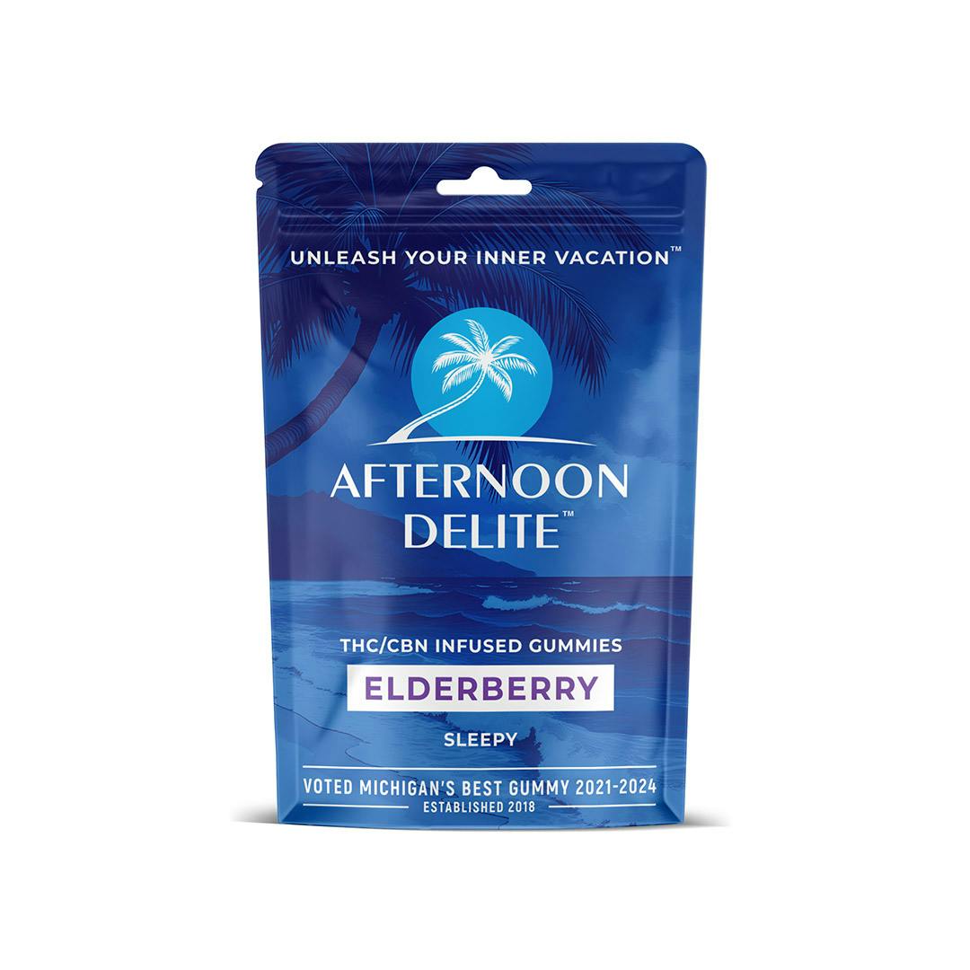 AFTERNOON DELITE | ELDERBERRY SLEEP 2:1 THC:CBD | 200MG