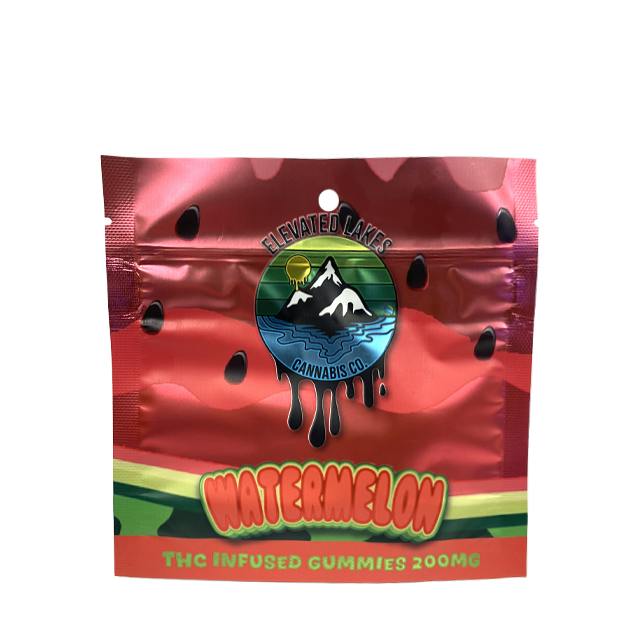 ELEVATED LAKES CANNABIS CO. | WATERMELON GUMMIES | 200MG
