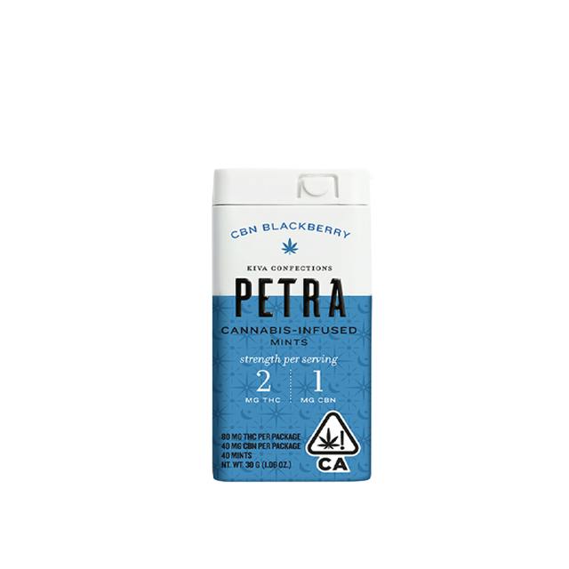 PETRA | BLACKBERRY MINTS 2:1 THC:CBN | 100MG