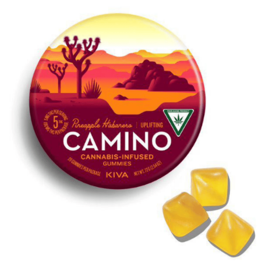 Camino Pineapple Habanero Uplifting Gummies - REC